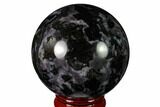 Polished, Indigo Gabbro Sphere - Madagascar #163302-1